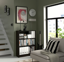 BILLY Bookcase, dark brown oak effect, 80x28x106 cm