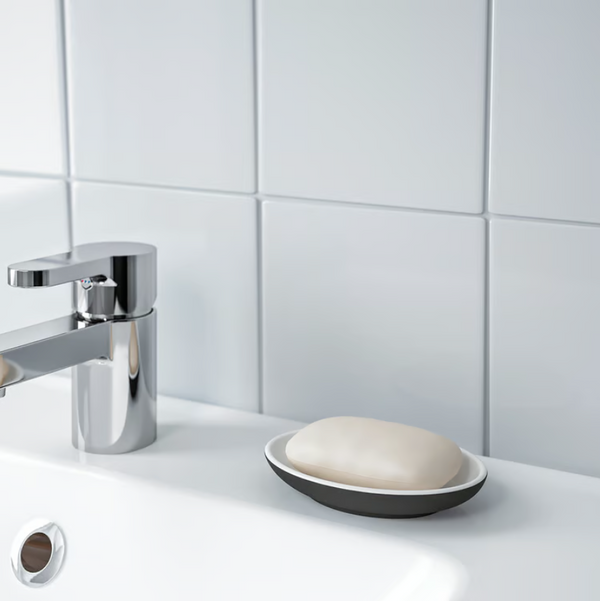 EKOLN Soap dish, dark grey