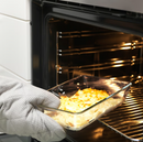 MIXTUR Oven/serving dish, clear glass, 27x18 cm