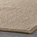 FINTSEN Bath mat, beige, 40x60 cm