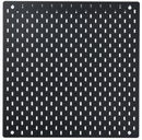 SKÅDIS Pegboard, black, 56x56 cm