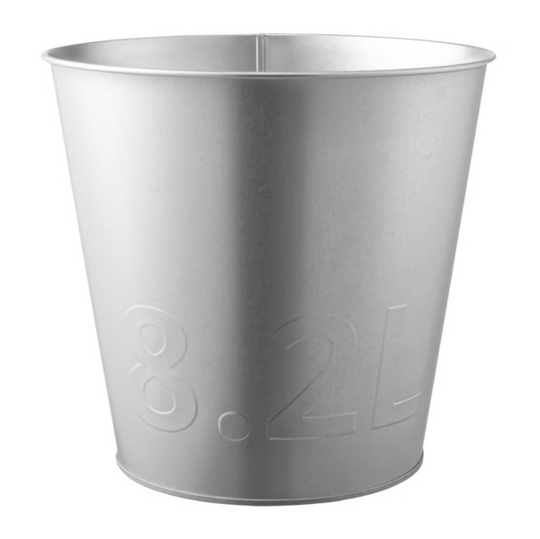 ÅKERBÄR Plant pot, in/outdoor/galvanised, 24 cm