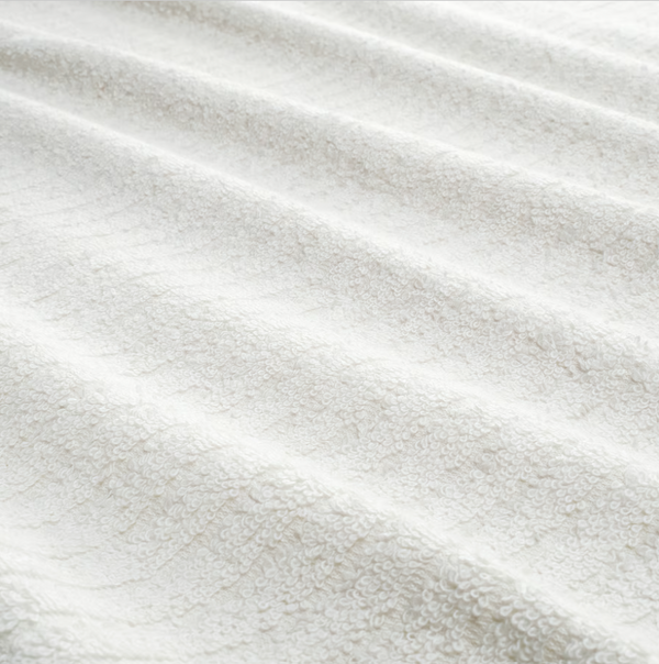 VÅGSJÖN Bath sheet, white, 100x150 cm
