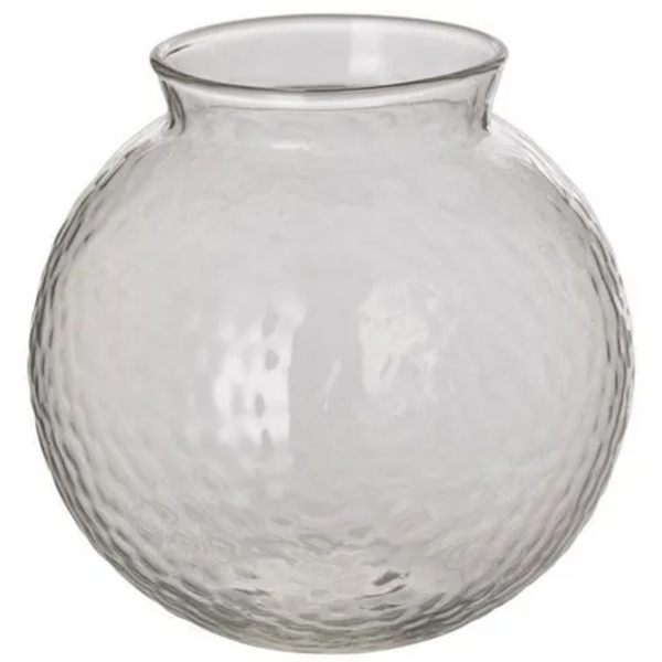 KONSTFULL glass vase , transparent glass, 10 cm