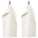 VÅGSJÖN Guest towel, white, 30x50 cm