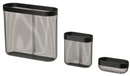 SKÅDIS Storage basket, set of 3, black