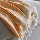 LAPPKATTFOT Throw, bright orange/pink, 130x170 cm
