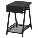 TROTTEN drawer unit, anthracite, 34x56 cm
