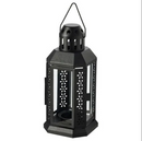 ENRUM lantern , black, 22 cm
