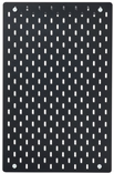 SKÅDIS Pegboard, black, 36x56 cm