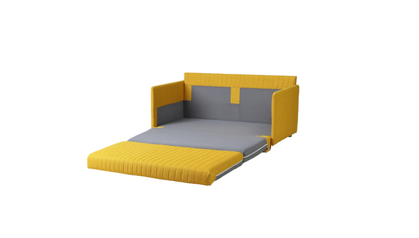 FRIDHULT 2-seat sofa-bed , skiftebo yellow