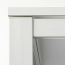 MELLTORP Table top, white, 125x75 cm/MELLTORP Underframe, white, 125x75 cm