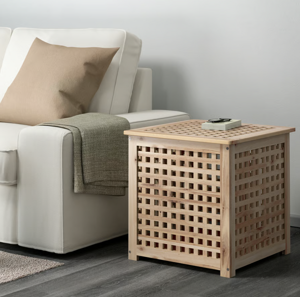 HOL Side table, acacia, 50x50 cm