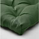MALINDA chair pad , green, 40/35x38x7 cm