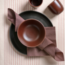 FANTASTISK Paper napkin, brown-red, 33x33 cm