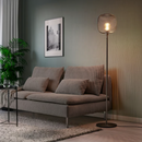 SKAFTET Floor lamp base, black