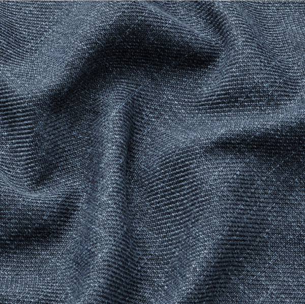EKTORP Three-seat sofa frame/EKTORP Cover for 3-seat sofa, Kilanda dark blue