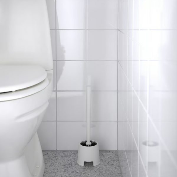 BOLMEN Toilet brush/holder, white
