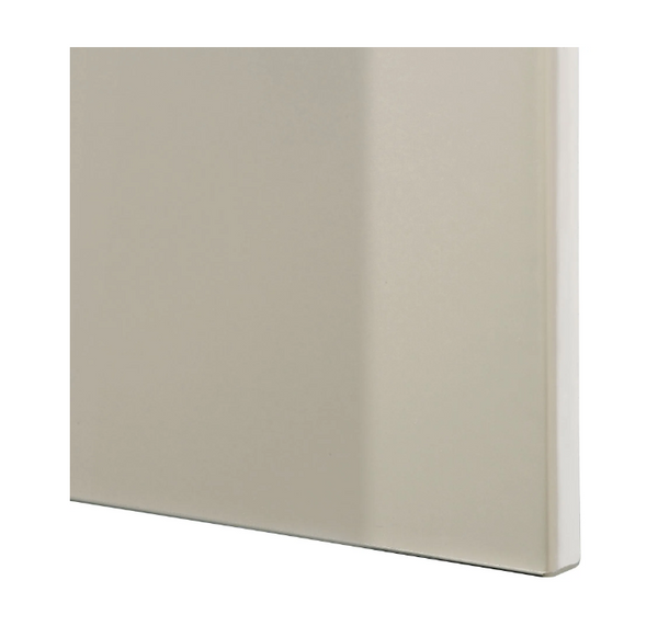 SELSVIKEN drawer front, high-gloss beige, 60x26 cm