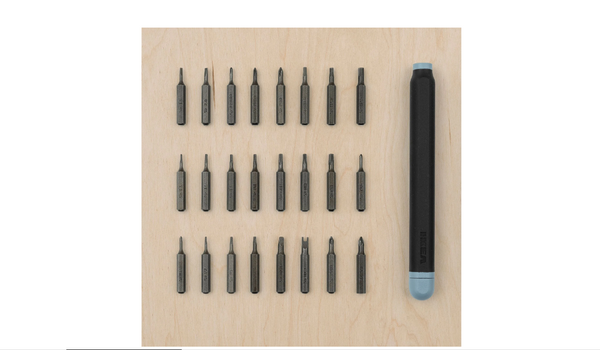 TRIXIG precision screwdriver set , black/blue, 25 piece