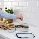 IKEA 365+ steel food container , stainless steel, 1 l
