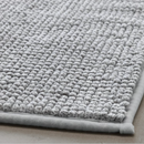 TOFTBO Bath mat, grey-white/mélange, 50x80 cm