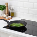 HEMLAGAD cookware set, black, 6 piece