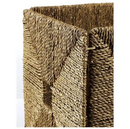 KNIPSA basket , seagrass, 32x33x32 cm