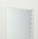 RUNDOXEL wall mirror , white, 30x40 cm