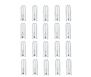RIKTIG curtain hook, silver-colour, 20 pack