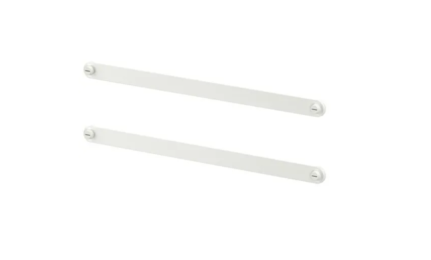 HJÄLPA suspension rail, white, 40 cm, 2 pack