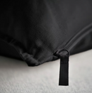 GURLI Cushion cover, black, 50x50 cm