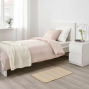 KLEJS rug, flatwoven, 50x80 cm, beige/white