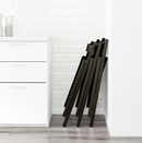FRÖSVI Folding chair, black