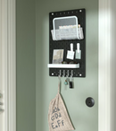 SKÅDIS Pegboard, black, 36x56 cm