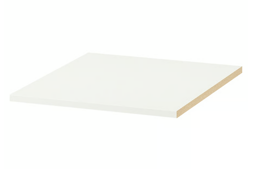 KOMPLEMENT Shelf, white, 50x58 cm