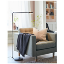 LANDSKRONA armchair, Gunnared light green / LANDSKRONA leg wood 15 cm