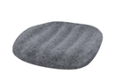 PYNTEN Children's seat pad for desk chair, grey, 33x32 cm