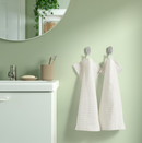VÅGSJÖN Guest towel, white, 30x50 cm