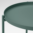GLADOM Tray table, dark grey-green, 45x53 cm