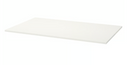 MELLTORP Table top, white, 125x75 cm/MELLTORP Underframe, white, 125x75 cm