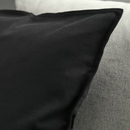 GURLI Cushion cover, black, 50x50 cm