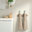 VÅGSJÖN Guest towel, light beige, 30x50 cm