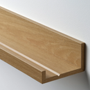 MOSSLANDA picture ledge , oak effect, 55 cm