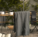 DAGGKÅPOR Throw, dark grey, 130x170 cm