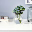 KONSTFULL glass vase , transparent glass, 10 cm