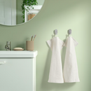 VÅGSJÖN Guest towel, white, 30x50 cm