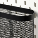 SKÅDIS Storage basket, set of 3, black