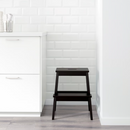 BEKVÄM Step stool, black, 50 cm