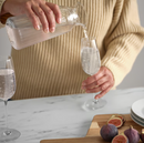 VARDAGEN Carafe, clear glass/patterned, 1.0 l